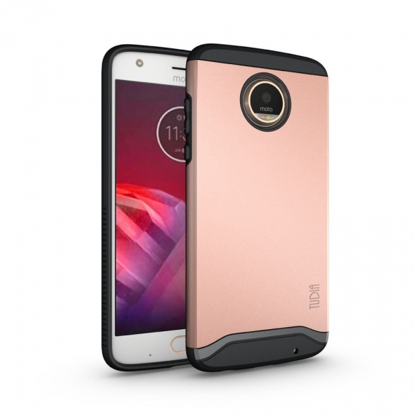 TUDIA Moto Z2 Play Klf-Rose Gold