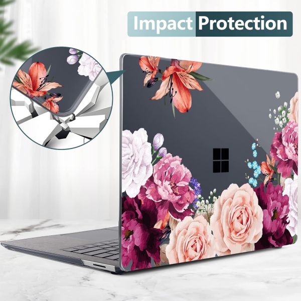 TWOLSKOO Microsoft Surface Laptop 5 Klf -Beautiful Rose