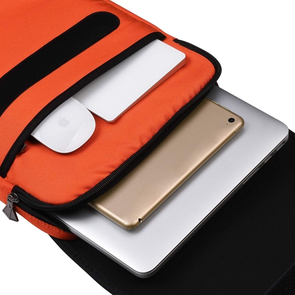 TXEsign Suya Dayankl Laptop Srt antas (13-14 in)-Orange