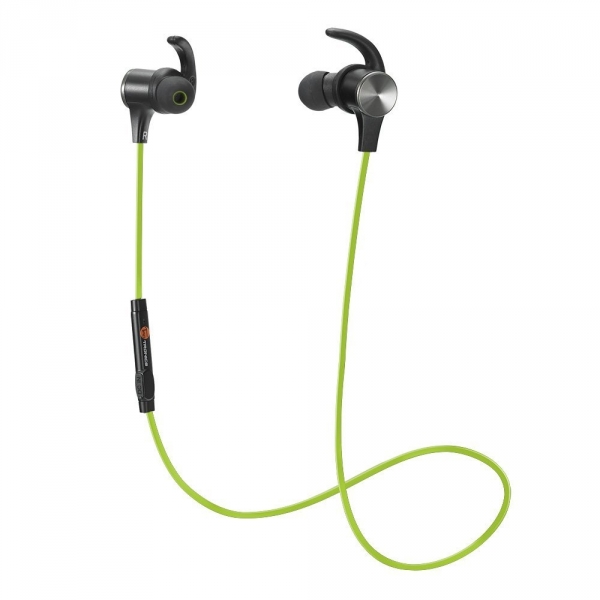 TaoTronics TT-BH07 Kablosuz Bluetooth 4.1 Manyetik Kulak i Kulaklk-Green