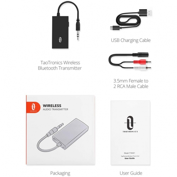 TaoTronics TT-BA01 Bluetooth Kablosuz Verici Adaptr