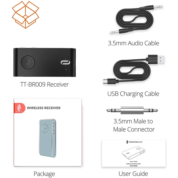 TaoTronics TT-BR009 Bluetooth AUX Adaptr