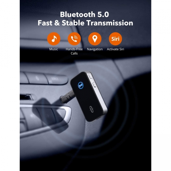 TaoTronics TT-BR05 Bluetooth 5.0 Kablosuz Alc Ses Adaptr