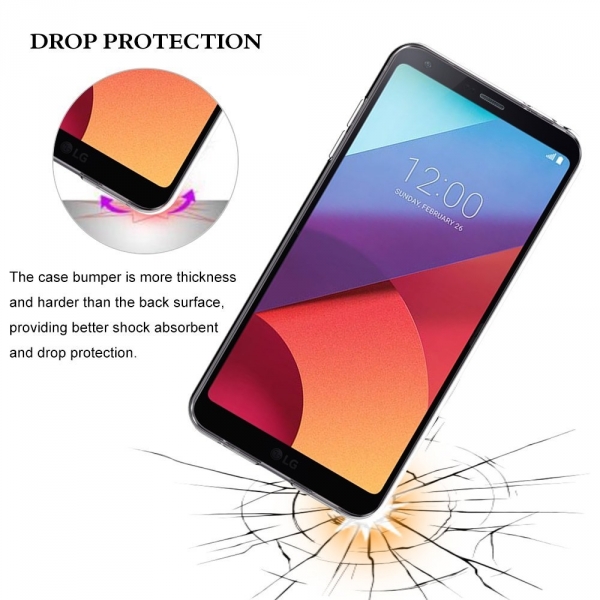 Tauri LG G6 Ultra �nce Esnek K�l�f-Clear