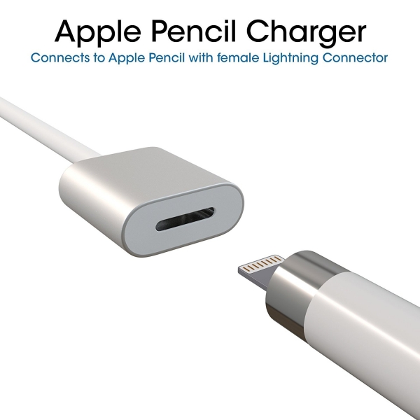 TechMatte Apple Pencil arj/Senkronizasyon Adaptr