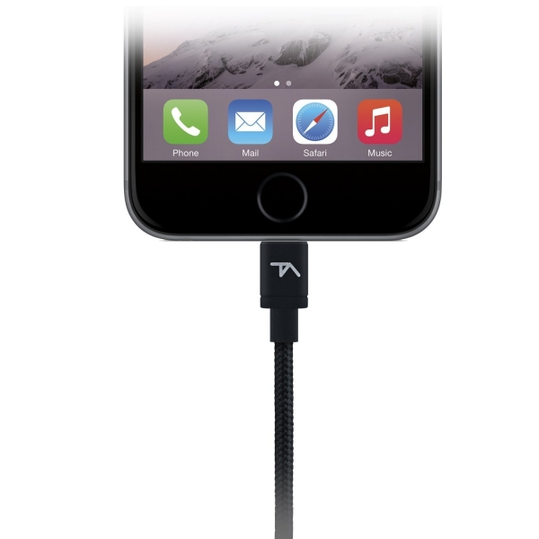 Tech Armor Apple MFI Lightning Kablo (1.82 M)-Black