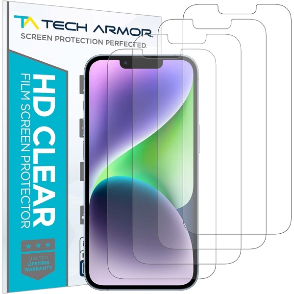 Tech Armor Apple iPhone 14 Ekran Koruyucu Film(4 adet)