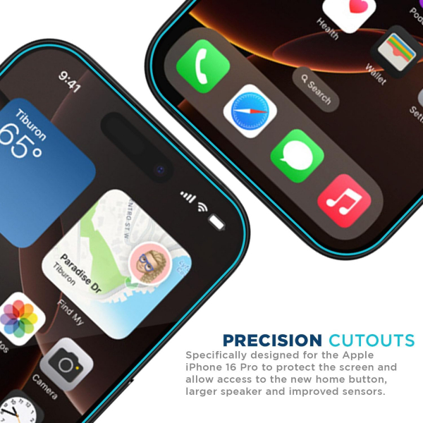 Tech Armor  iPhone 16 Pro Ekran Koruyucu Film(4 adet)