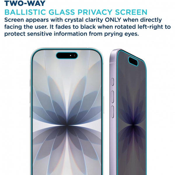 Tech Armor Apple iPhone 17 Privacy Ekran Koruyucu