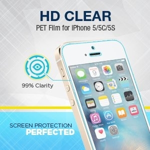 Tech Armor Apple iPhone 5/5C/5S/SE Ekran Koruyucu Film (3 Adet)