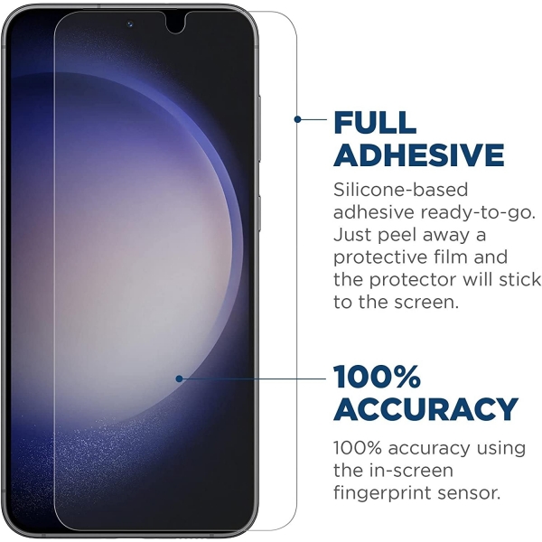 Tech Armor Galaxy S23 Balistik Cam Ekran Koruyucu (2 Adet)