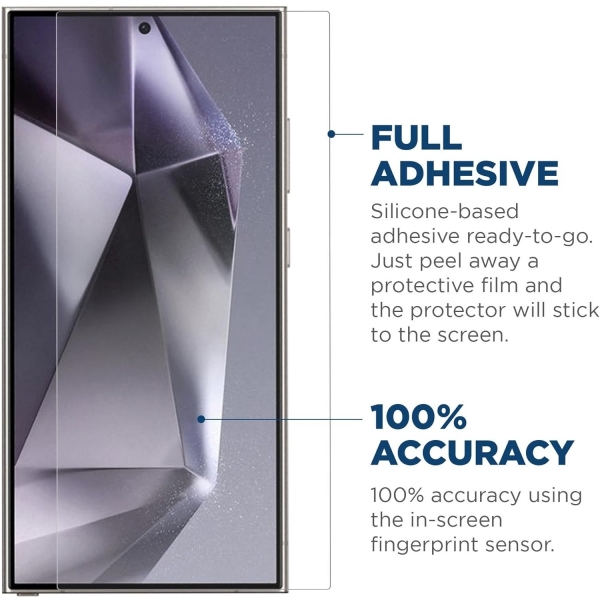 Tech Armor Galaxy S24 Ultra Balistik Ekran Koruyucu 