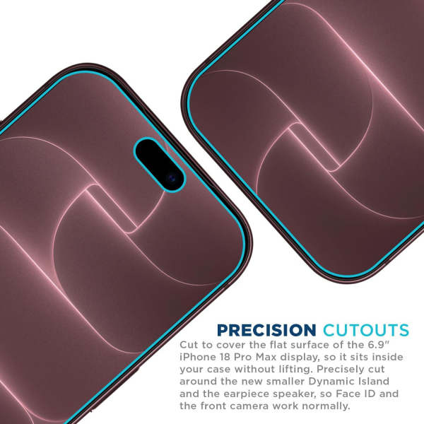 Tech Armor Privacy iPhone 18 Pro Max Ekran Koruyucu