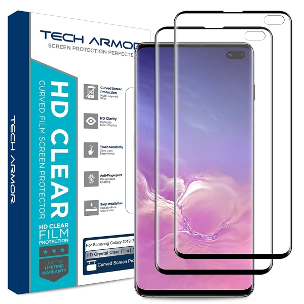 Tech Armor Galaxy S10 Plus Ekran Koruyucu Film(2Adet)