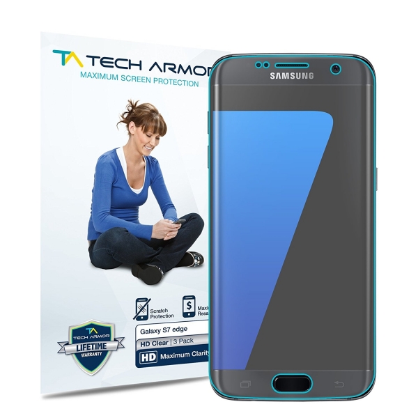 Tech Armor Samsung Galaxy S7 Edge Ekran Koruyucu Film