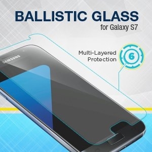 Tech Armor Samsung Galaxy S7 Balistik Cam Ekran Koruyucu