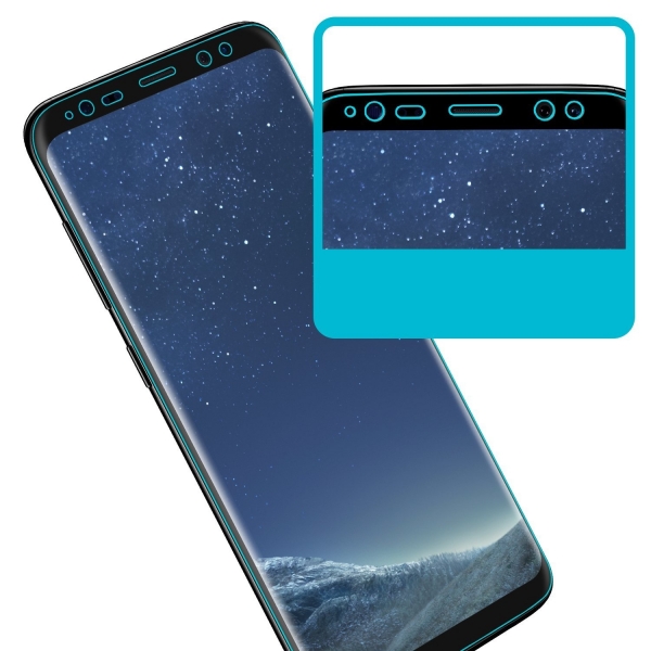 Tech Armor Samsung Galaxy S8 Balistik Cam Ekran Koruyucu