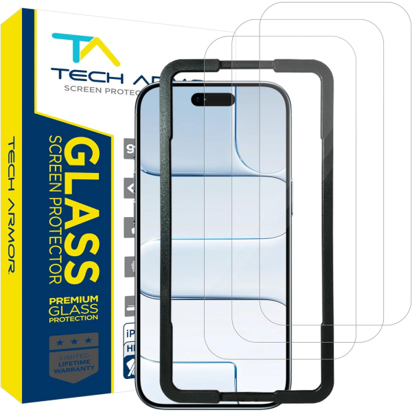 Tech Armor iPhone Air Ekran Koruyucu (3 Adet)