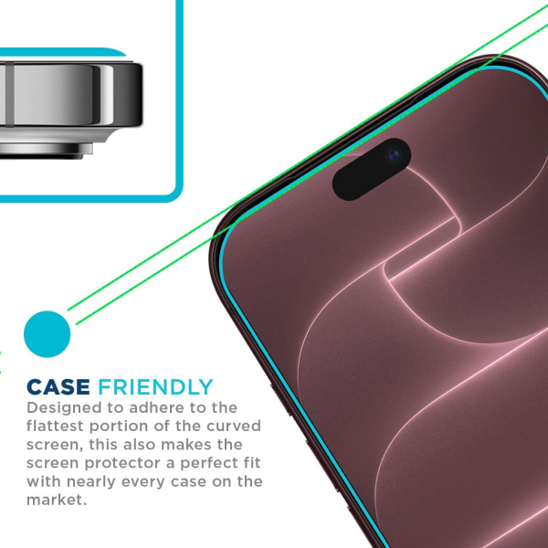 Tech Armor iPhone 18 Pro Max Balistik Ekran Koruyucu