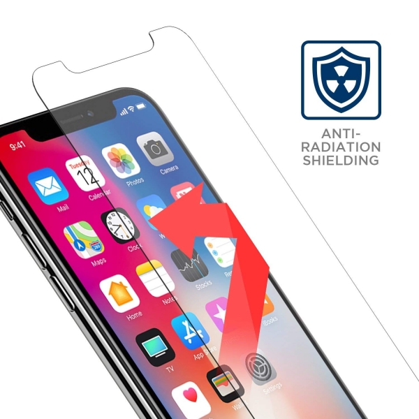Tech Armor iPhone XS Max Enhance Radyasyon Engelleyici Ekran Koruyucu