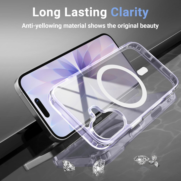 Temdan Apple iPhone 17 �effaf K�l�f -Purple