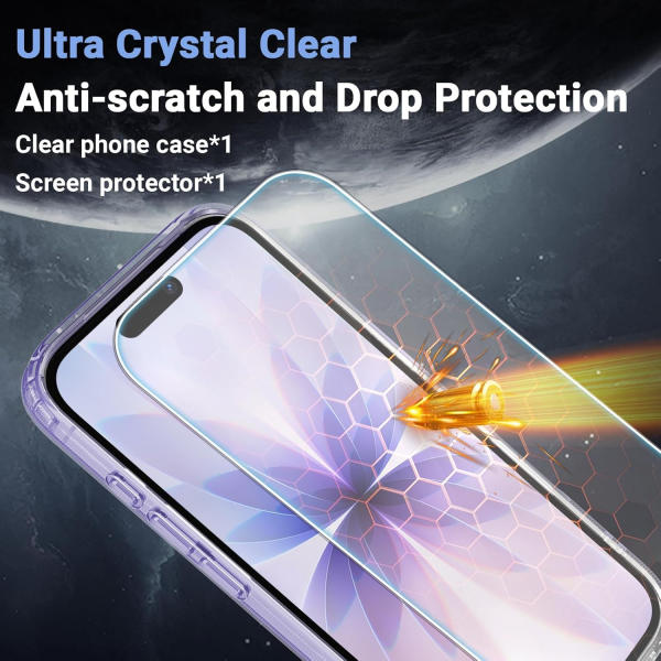 Temdan Apple iPhone 17 �effaf K�l�f -Purple