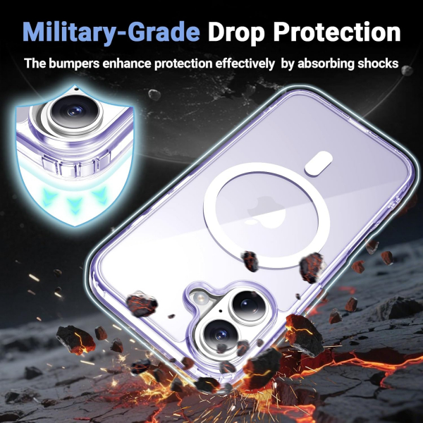 Temdan Apple iPhone 17 �effaf K�l�f -Purple