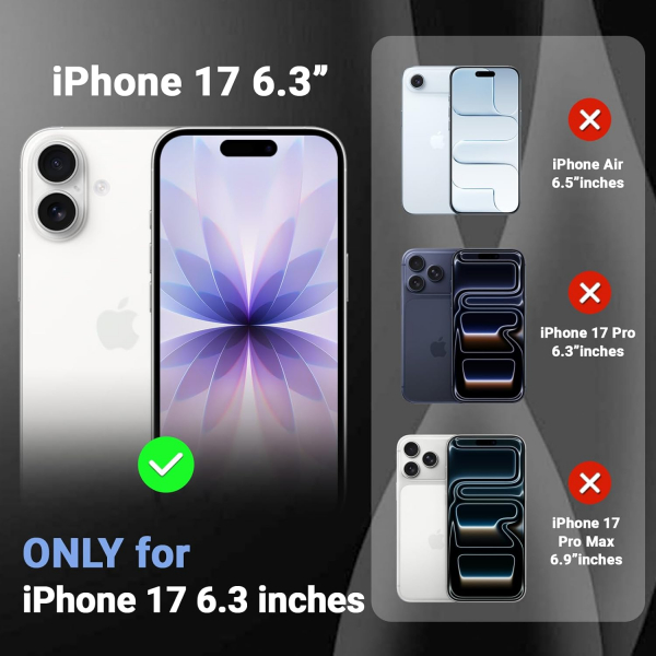 Temdan Apple iPhone 17 �effaf K�l�f -Purple