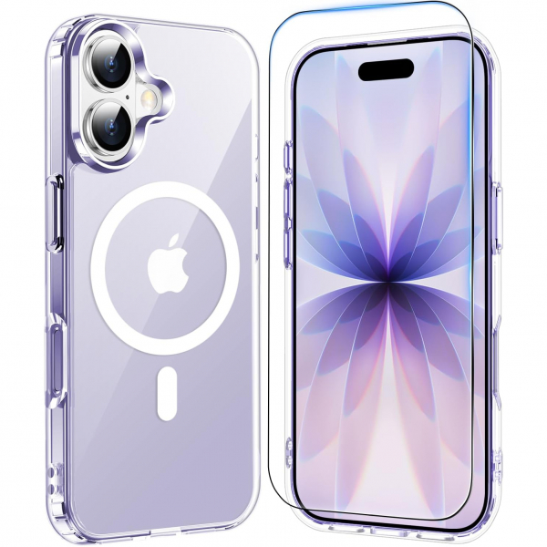 Temdan Apple iPhone 17 �effaf K�l�f -Purple