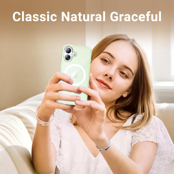 Temdan Apple iPhone 17 �effaf K�l�f -Green