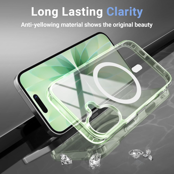 Temdan Apple iPhone 17 �effaf K�l�f -Green