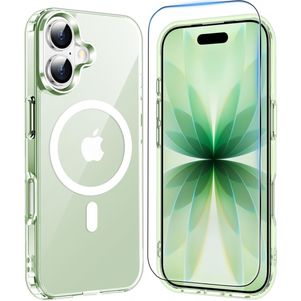 Temdan Apple iPhone 17 �effaf K�l�f -Green
