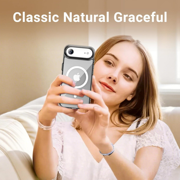 Temdan Apple iPhone Air effaf Klf -Black