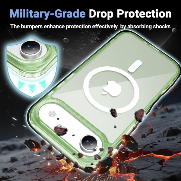 Temdan Apple iPhone Air effaf Klf -Green