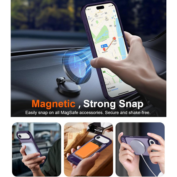 Temdan Apple iPhone Air Standl Klf-Purple