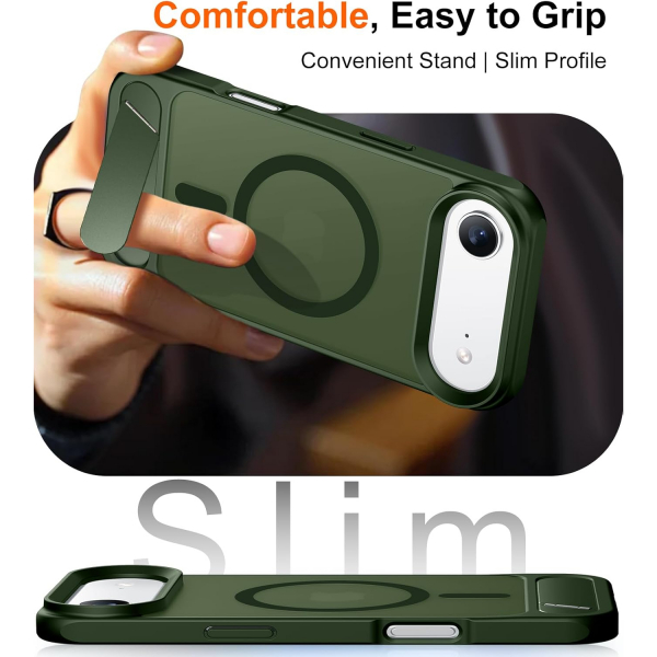 Temdan Apple iPhone Air Standl Klf-Green