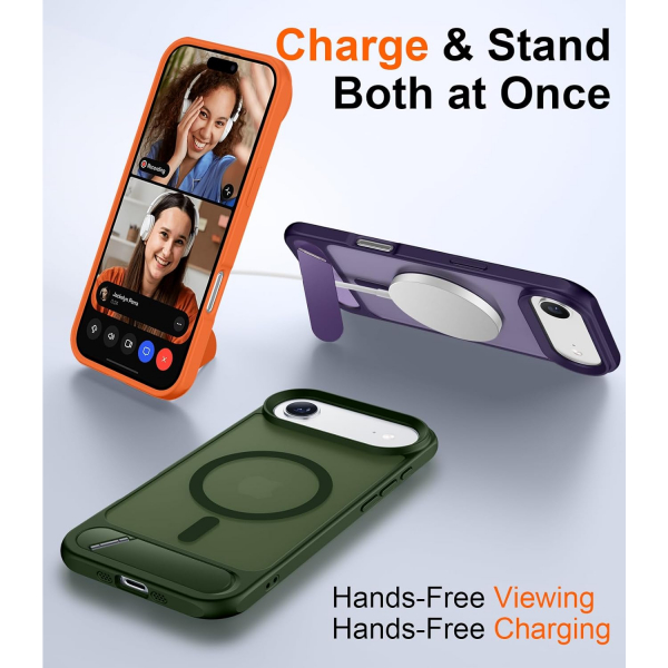 Temdan Apple iPhone Air Standl Klf-Green