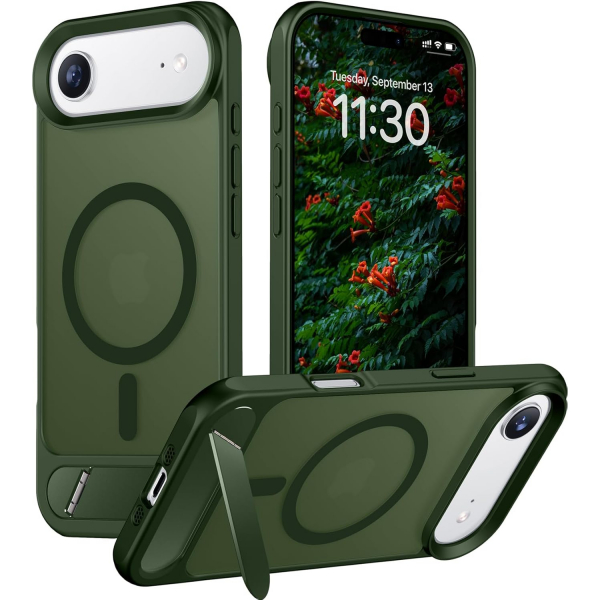 Temdan Apple iPhone Air Standl Klf-Green