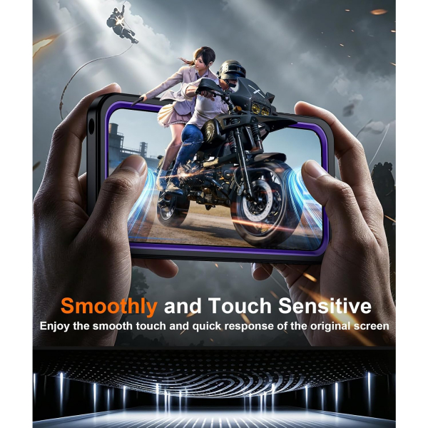 Temdan Google Pixel 11 Pro XL Su Ge�irmez K�l�f-Purple Clear
