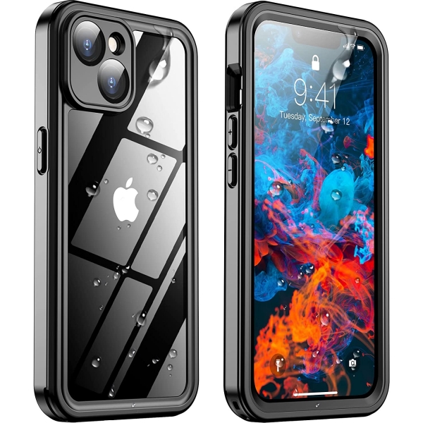 Temdan Real 360 iPhone 14 Plus Su Ge�irmez K�l�f (MIL-STD-810G)