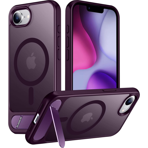 Temdan Apple iPhone 16e Standl Klf -Purple
