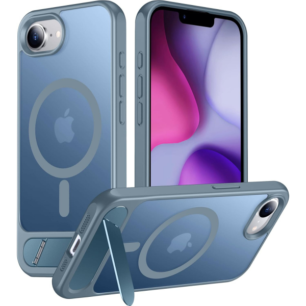 Temdan Apple iPhone 16e Standl Klf -Light Blue