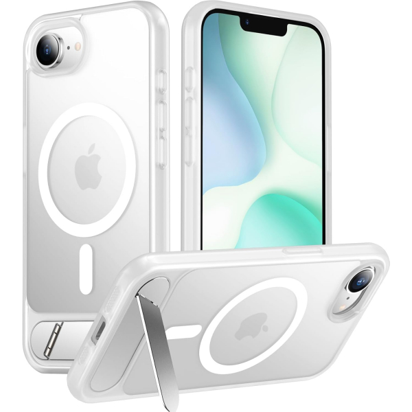 Temdan Apple iPhone 16e Standl Klf -Clear Matte
