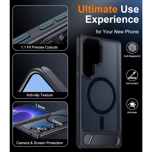 Temdan Samsung Galaxy S25 Ultra Manyetik Klf 