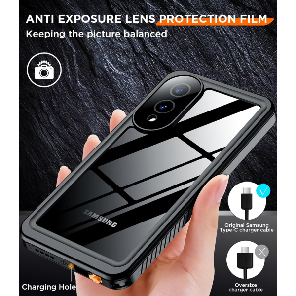 Temdan Samsung Galaxy S25 Edge Su Geirmez Klf 