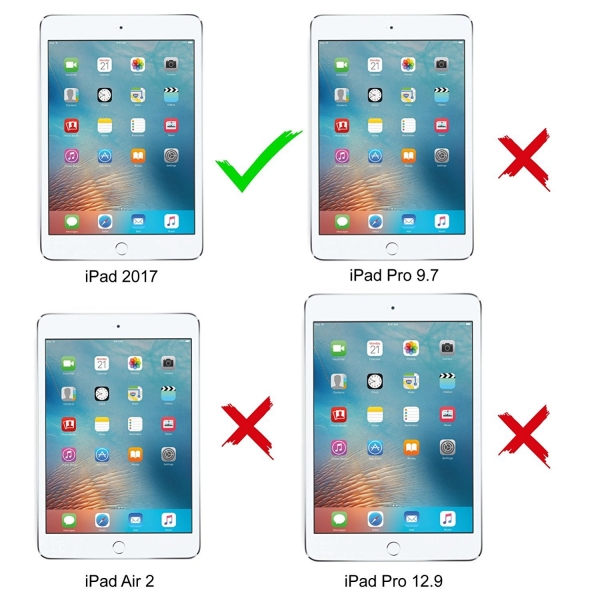 Temdan iPad 9.7 in Su Geirmez Klf (MIL-STD-810G)