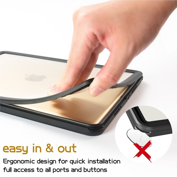 Temdan iPad Pro Su Ge�irmez K�l�f (10.5 in�) (MIL-STD-810G)