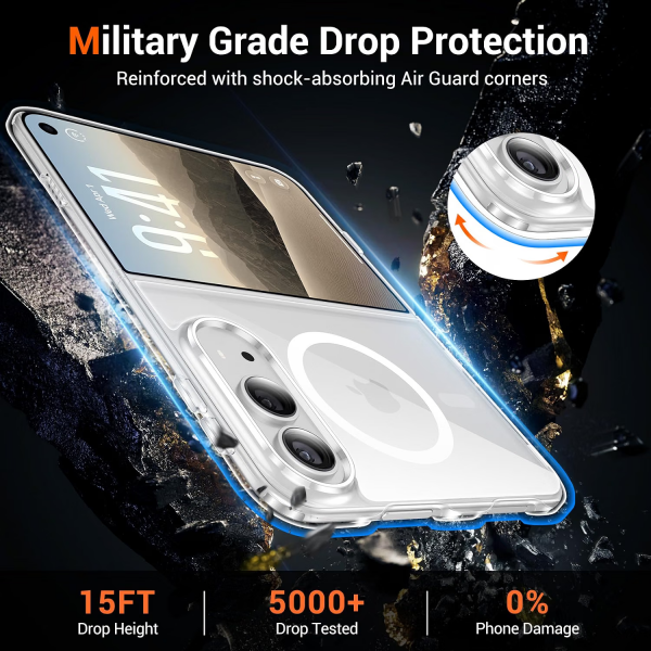 Temdan iPhone Duo MagSafe Uyumlu �effaf K�l�f