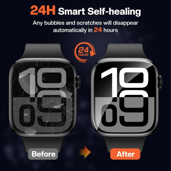 Tensea Apple Watch 42mm Ekran Koruyucu (6 Adet)