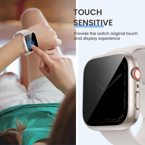 Tensea Apple Watch 9/8/7 41mm Bumper Klf-Rose Gold 